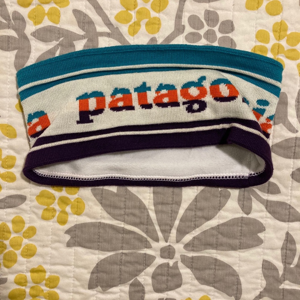 Patagonia fleece-lined headband